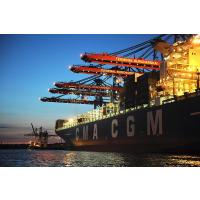 6193 Hafenarbeit Nachts Container Terminal Hamburg | 